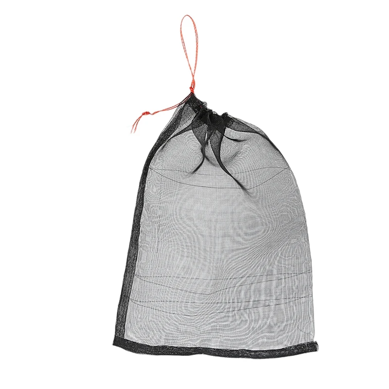 100Pcs / Lot Garden Vegetable Grape Dragon Fruit Protection Bag Bag Agricultural Pest Control Anti-Bird Black Mesh Bag