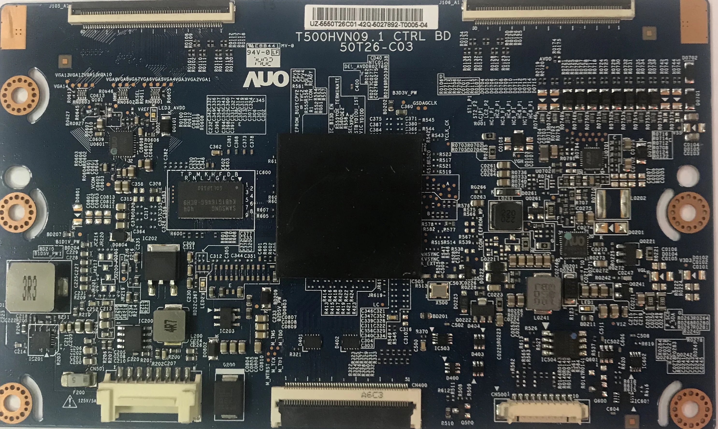 Оригинальная новая Логическая плата для T500HVN09.1 CTRL BD 50T26-C03 тест, хорошее качество