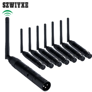 

Black DMX512 DMX Dfi DJ 2.4G 3 Pin Wireless Transmitter& Receiver Short Version for Stage Lighting Wireless Par Light Control