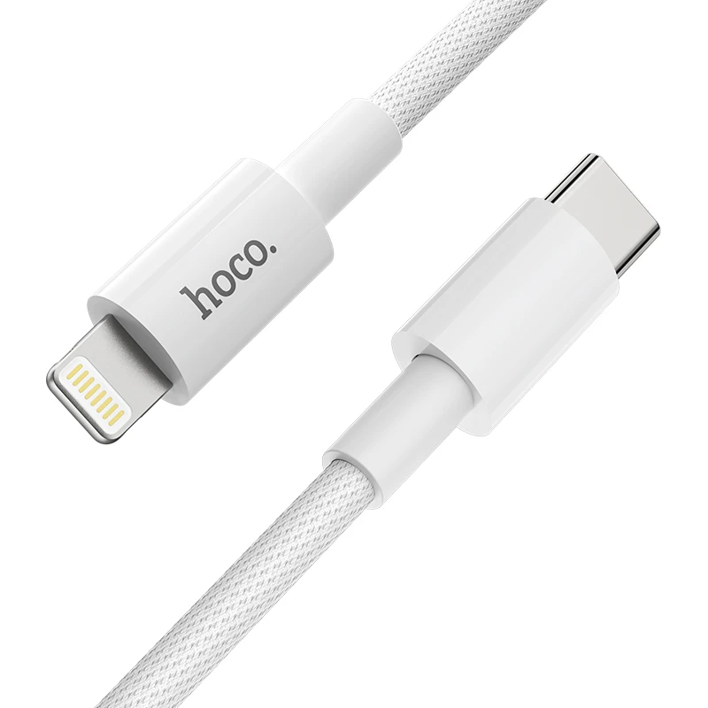 android charger type HOCO PD Type C to Lighting Cable For iPhone 12 Pro Xs Max X XR Macbook 20W PD 3A Fast Charging Sync data cord Elbow USB C Cable hdmi phone to tv