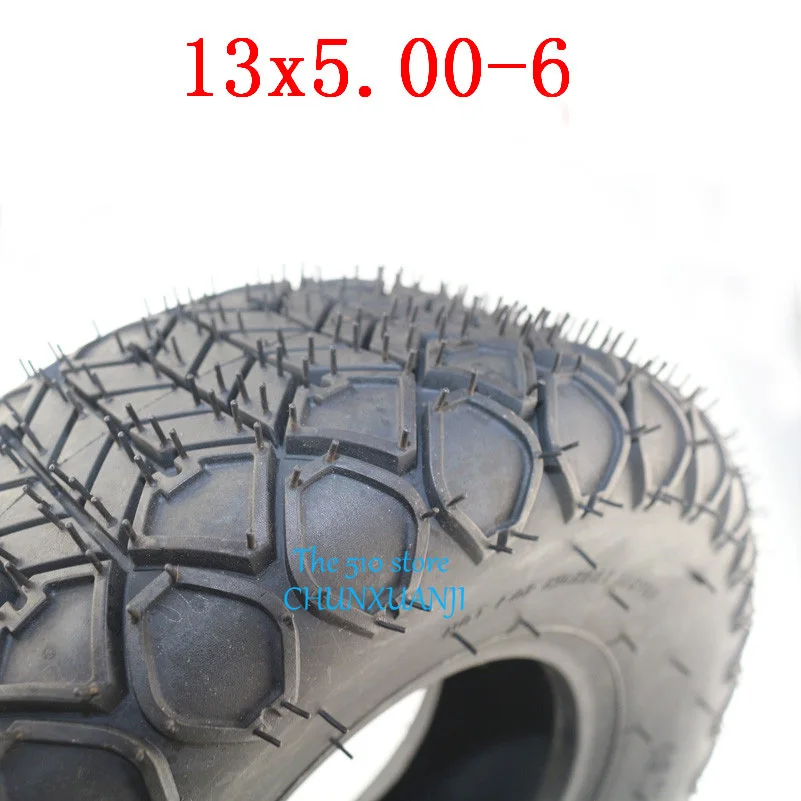 13x5.00-6 13x5-6 tubeless tire Turf Trac Lawn Mower TIRES 4 PLY RATED for Garden Tractor Rider Mower ATV GO-kart all this model