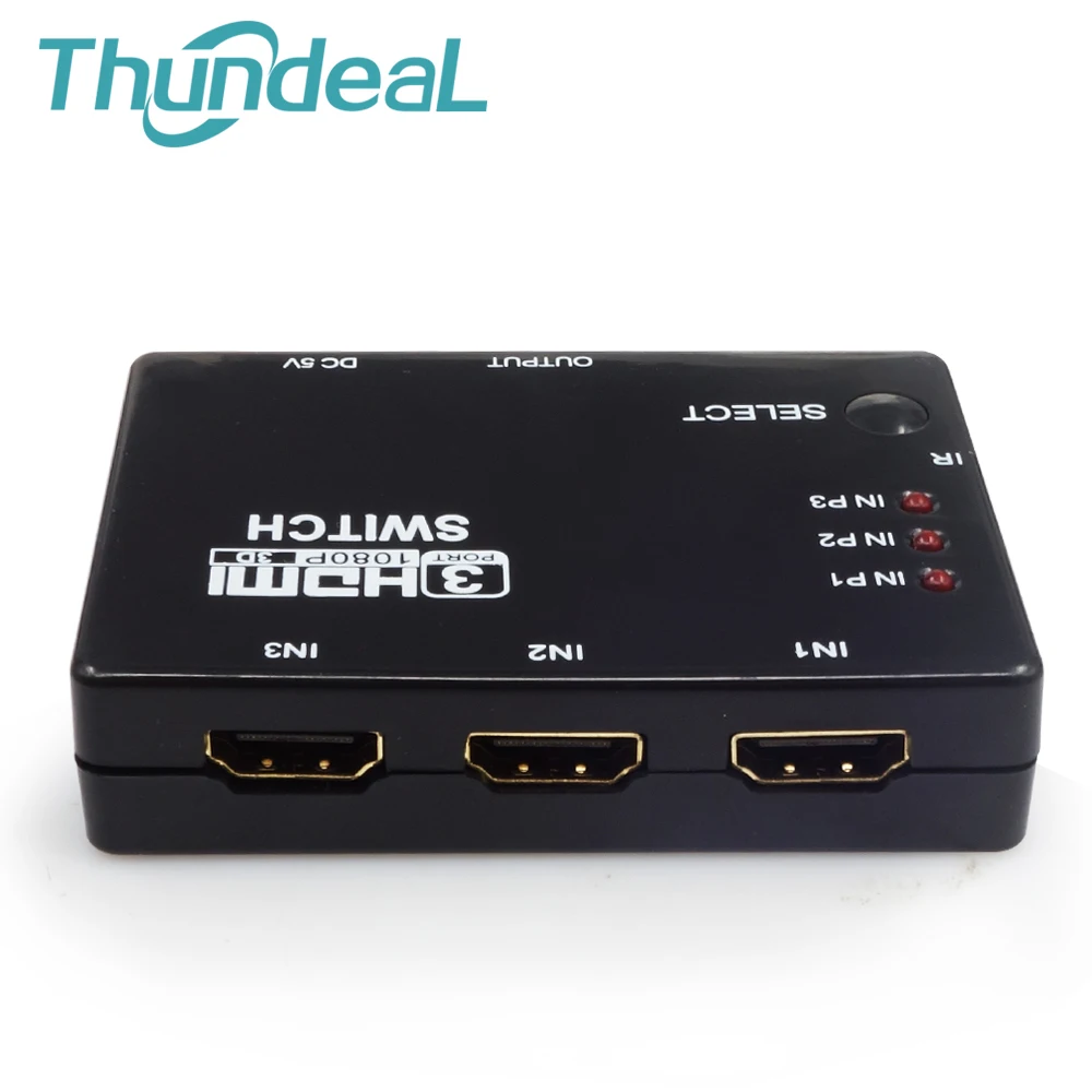 KVM переключатель hdmi Switcher 3/5 вход на 1 Выход 1080P разветвитель HDMI развет пульт дистанционного управления для PS3 Xbox HDTV проектор
