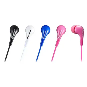 

Pioneer SE-CL502T-W - Auriculares (Dentro de oído, Binaurale, Alámbrico, Universal, 3.5 mm (1/8")), Color Blanco