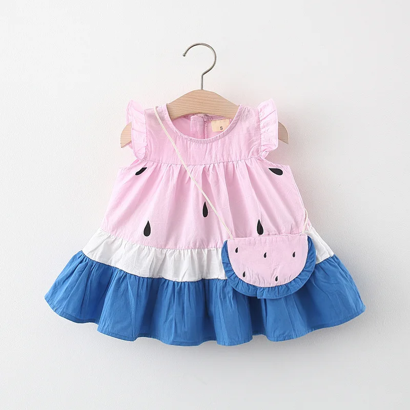 vestido infantil melancia  vestido infantil simples e bonito  vestido infantil simples  vestido infantil  vestido infantil verão  vestido infantil promoção