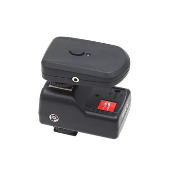 

Black 4 Channels Universal Sensitive Transmitter Studio Energy Saving Anti-interference Outdoor Flash Trigger Receiver PT-04GY