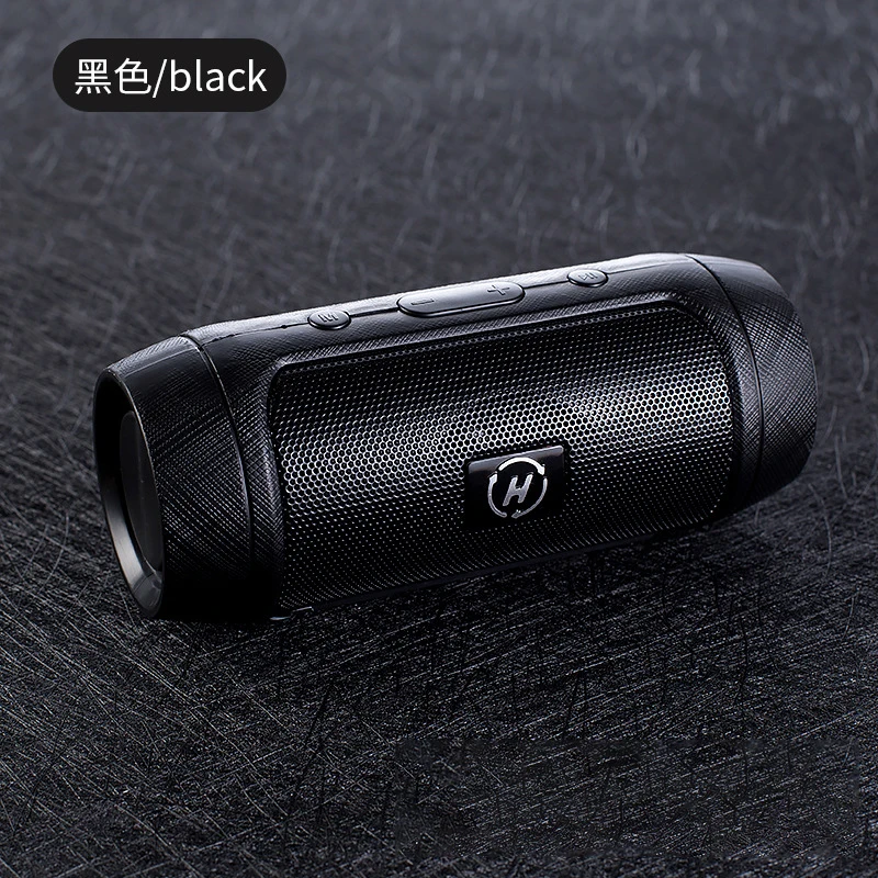 Черный Портативный динамик беспроводной Bluetooth динамик s TG117 Саундбар Колонка громкий динамик коробка Поддержка TF карта Aux USB диск - Цвет: Черный