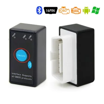 

NX101 V1.5 EML327 Bluetooth OBD2 Code Reader Car Diagnostic Tool Adapter ELM327 Power Switch Car Diagnostic Scanner