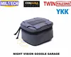 MILITECH TWINFALCONS TW Delustered Cordura NVD NOD NVG Garage for Helmet Night Vision Device Goggle Pouch Storage ► Photo 1/6