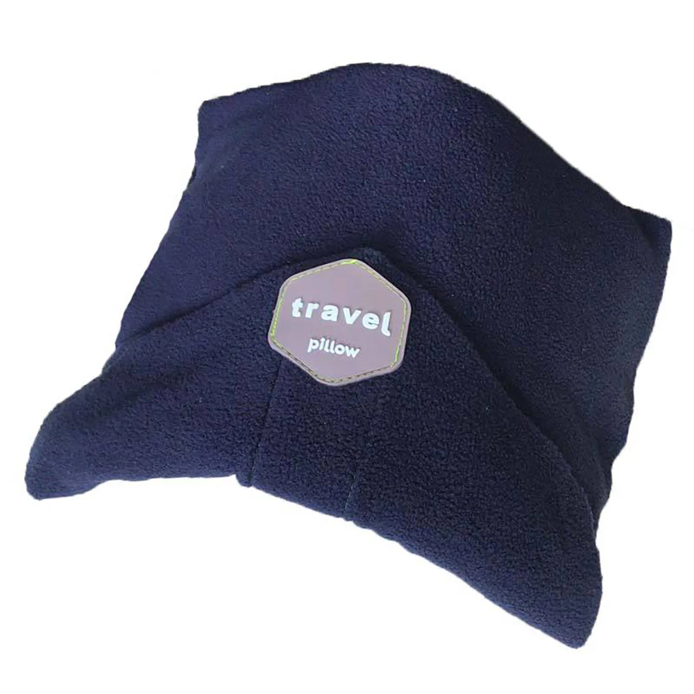 1pcs Airplane Traveling Neck Pillow Comfortable Travel Pillows Portable Nap Accessory For Sleep Pillow Travel - Цвет: Темно-синий