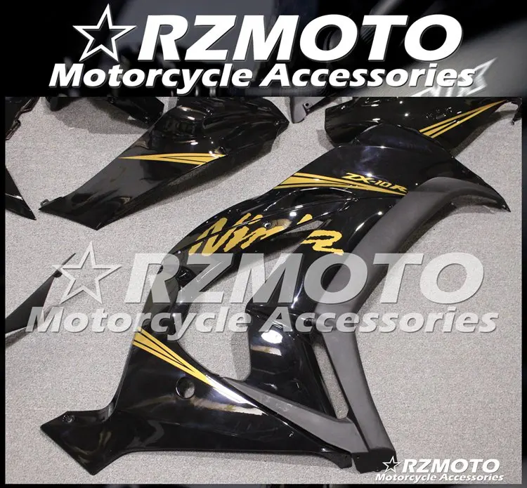 ABS мотоцикл обтекатель комплект для KAWASAKI ZX-10R- год кузов литьевая форма Магазин № 2272