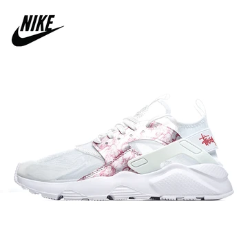 

STUSSY Nike Air Huarache Run Premium 4th generation Wallace retro Women's running shoes Size 36-39