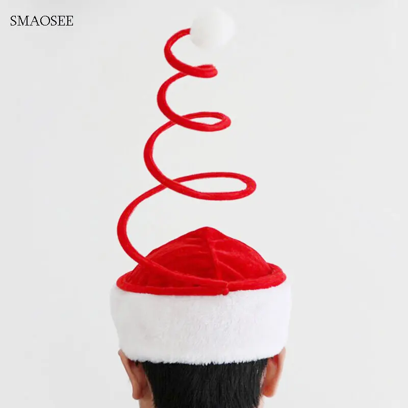 

2020 Christmas Decoration Supplies Red Creative Christmas Hats Christmas Ornaments Adult Ordinary Santa Hats Spring Children Cap