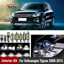 ##Special Price 12pcs Canbus Car LED Lights Bulb For Volkswagen Tiguan 2009-2015 Led Interior Light Kit Map License Plate Light White Error Free ##Special Price 12pcs Canbus Car LED Lights Bulb For Volkswagen Tiguan 2009-2015 Led Interior Light Kit Map License Plate Light White Error Free