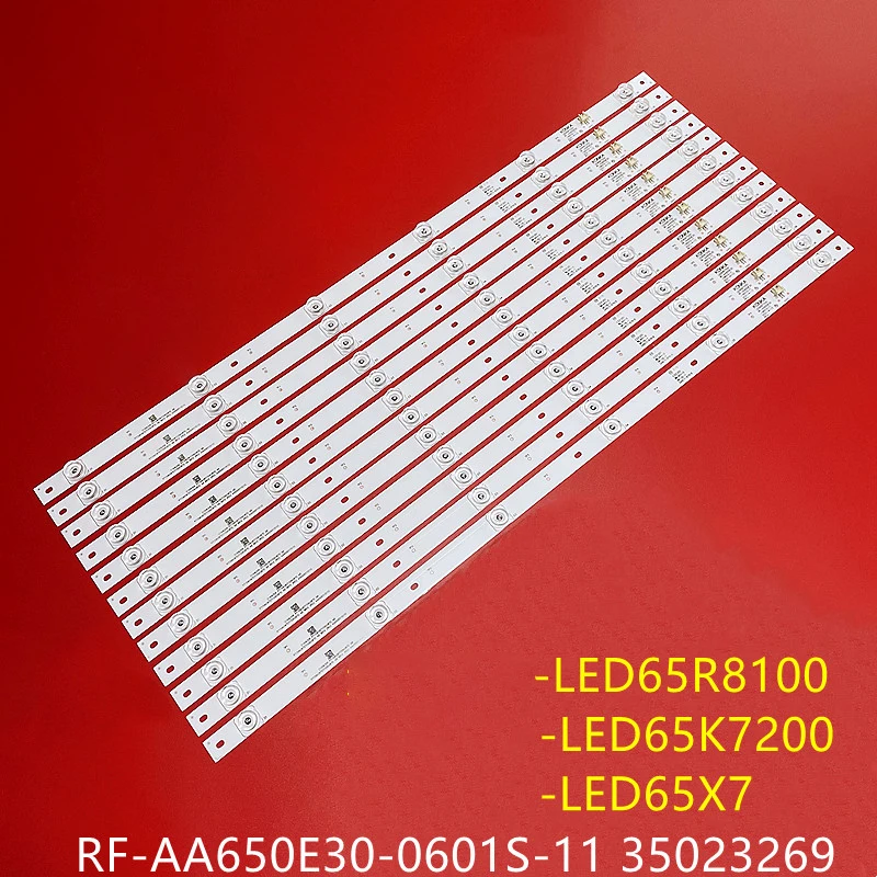 Светодиодная лента-подсветка для LED65K7200 LED65X7 RF-AA650E30-0601S-11 35023269 675 мм | Лампы и