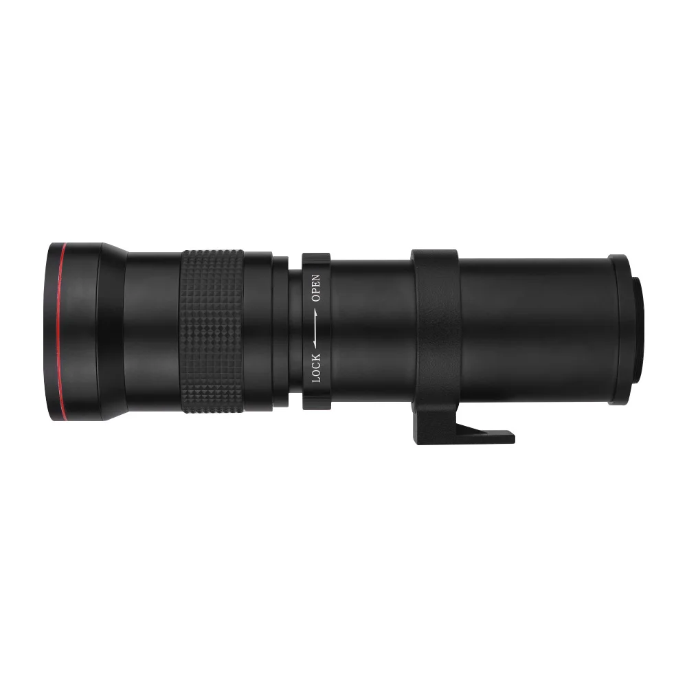 Супер руководство к телефото зум объектив 420-800 мм F/8,3-16 T-Mount с EF/EF-S адаптер кольцо для Canon EOS 80D/70D/7D DSLR камеры