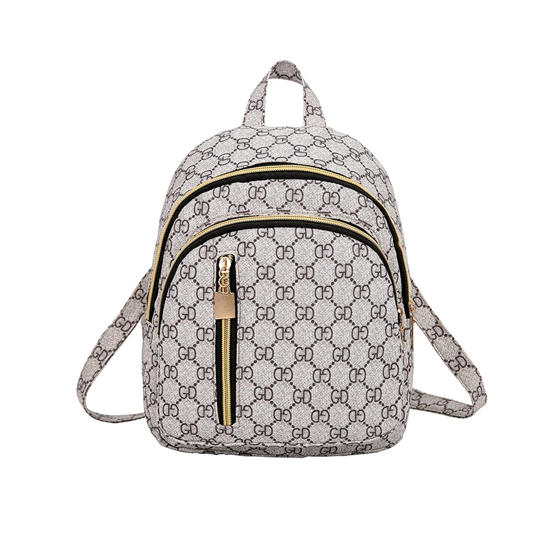 

Mini bao bao Women PU Leather Cute Small Backpack Female White Back Pack Black Backpacks For Teen Girls Fashion Bagpack Woman