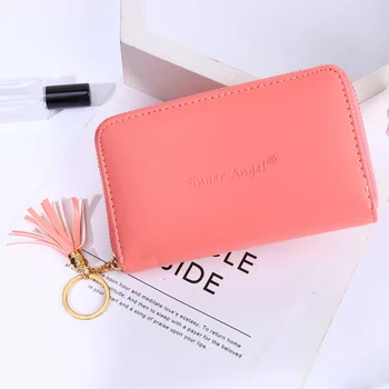 

Nail Art Printing Mold Bag Multifunctional Storage Pouch Practical Nail Stamping Plate Bag for Women Girls Ladeis (Rosy)