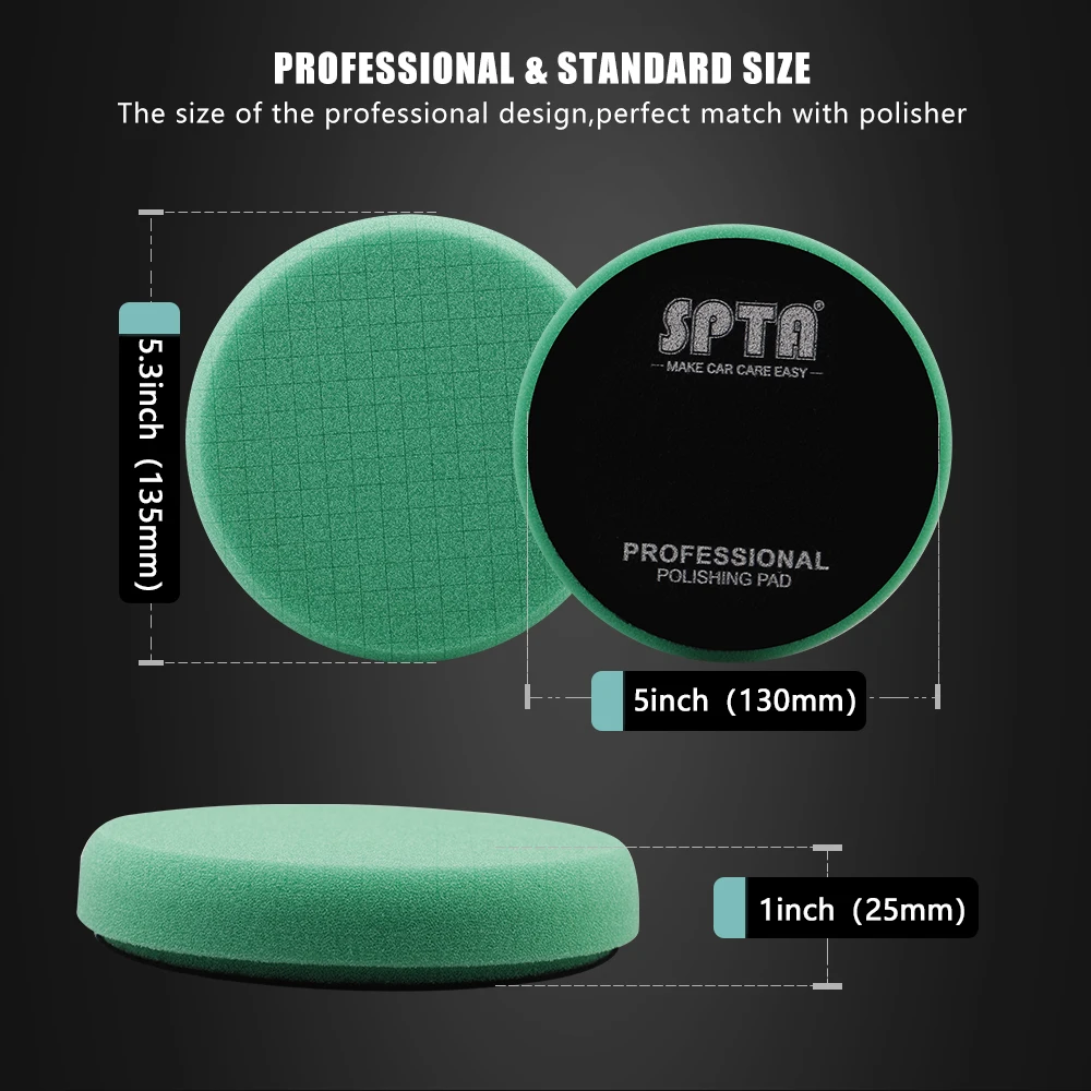 Car Polishing Pads For Polisher Compounding Wax 5 Inch (125mm) 6 Inch (150mm) 7 (180mm) car polishing pad car polish pad wool polishing pad car polishing sponge