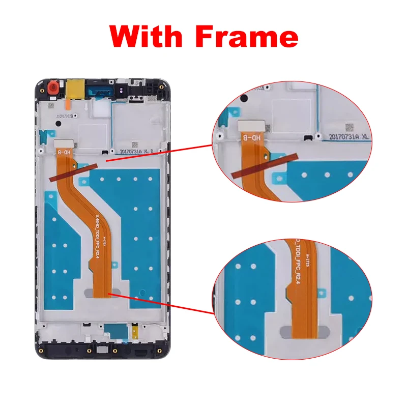 Для huawei Y7 Prime lcd Enjoy 7 Plus Nova Lite+ TRT-TL00 LX1 L21X LX3 lcd сенсорный экран дигитайзер Запасные части