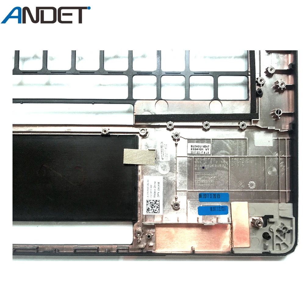Верхний чехол для ноутбука Dell Latitude E7470 Упор для рук чехол Великобритания ЕС клавиатура ободок тачпад отпечаток пальца отверстие