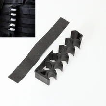 Тактический Molle подсумок 12GA ружье оболочки патроны Перевозчик 10 Круглый с зажимом 12 калибра держатель оболочки Военные Аксессуары