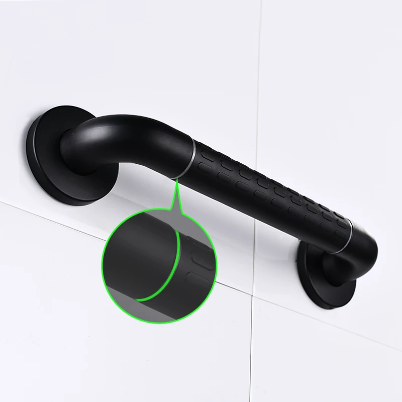 Barrier-free Safety Handrail Stainless Steel Bathroom Grab Bars for Elderly Disabled Wall Mount Anti-slip Bathtub Shower Handle