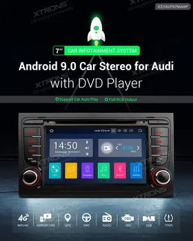 

7" Android 9.0 Car Radio DVD Player GPS for Audi A4 S4 RS4 2002 2003 2004 2005-2008 SEAT Exeo GPS Navigation DAB OBD WIFI FM