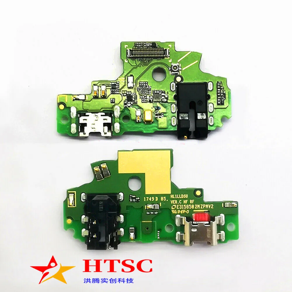 

Original USB charging port connector base PCB board microphone flexible cable suitable for Huawei Honor 9 Lite 100% TESED OK