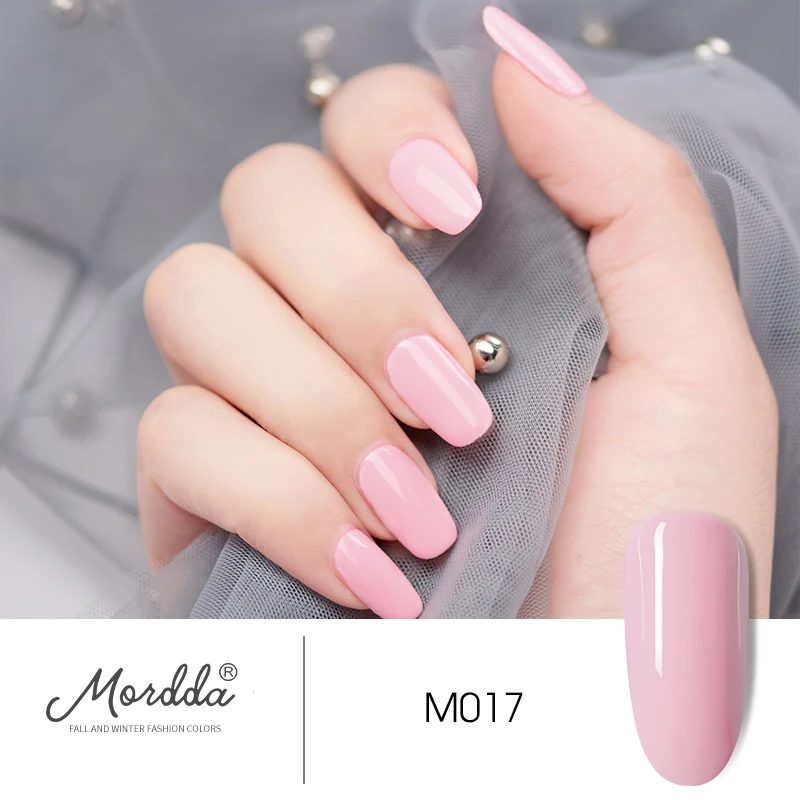 ROHWXY 8 мл УФ-Гель-лак замачиваемый Гель-лак для ногтей 60 цветов Vernis Nude Гель-лак для ногтей - Цвет: M-017