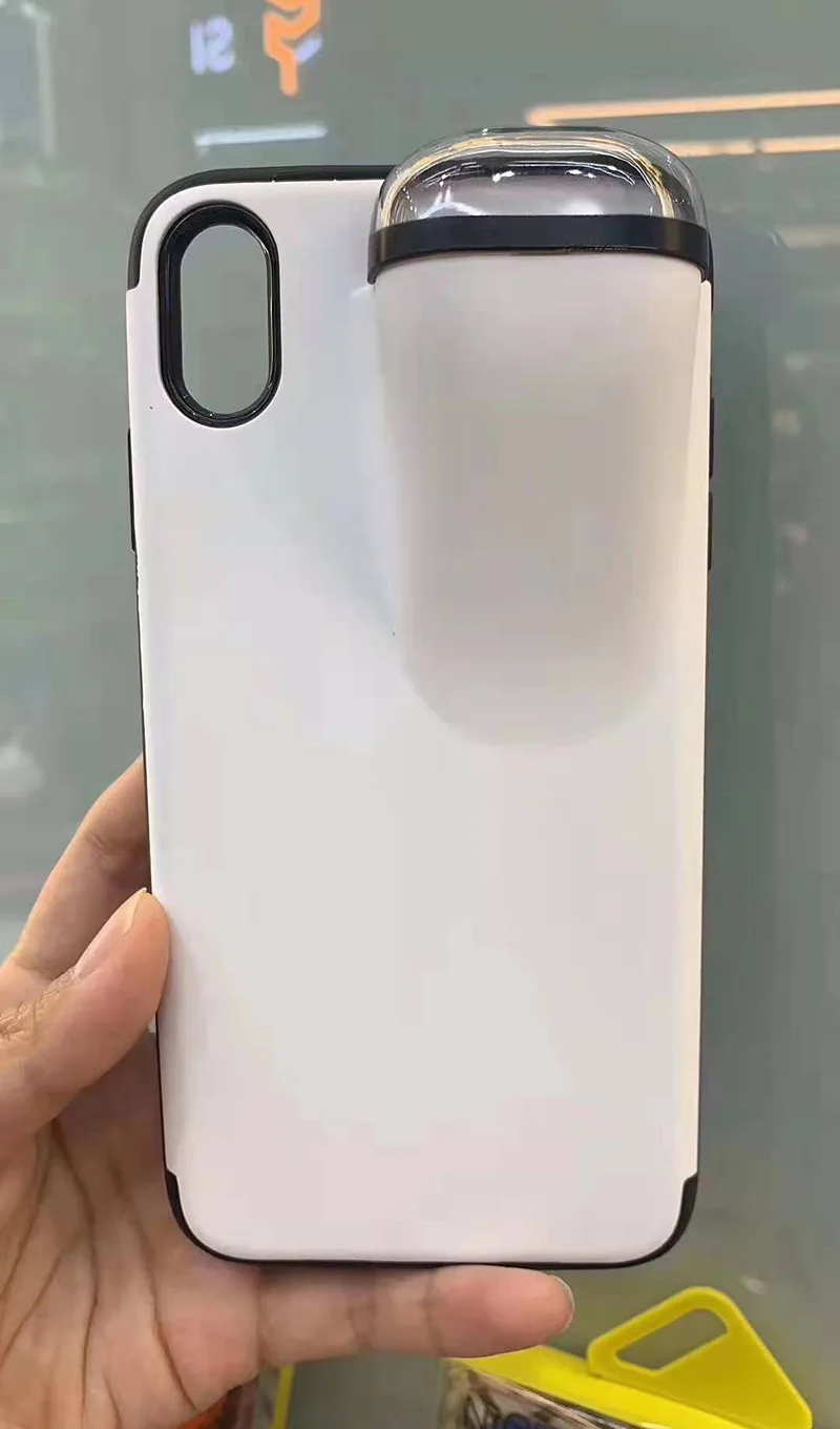 2 в 1 чехол для телефона для iPhone 11 Pro XS Max XR X 6 6S 7 8 Plus, беспроводные наушники, гарнитура, чехол для Airpods 1, 2, TPU PC