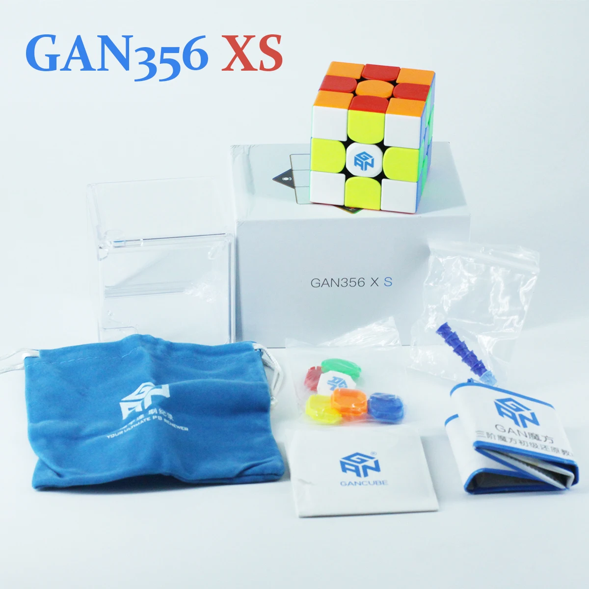 GAN356 XS 3x3x3 Магнитный магический куб gans GAN 356XS 3x3 головоломка magico 356 скоростной |