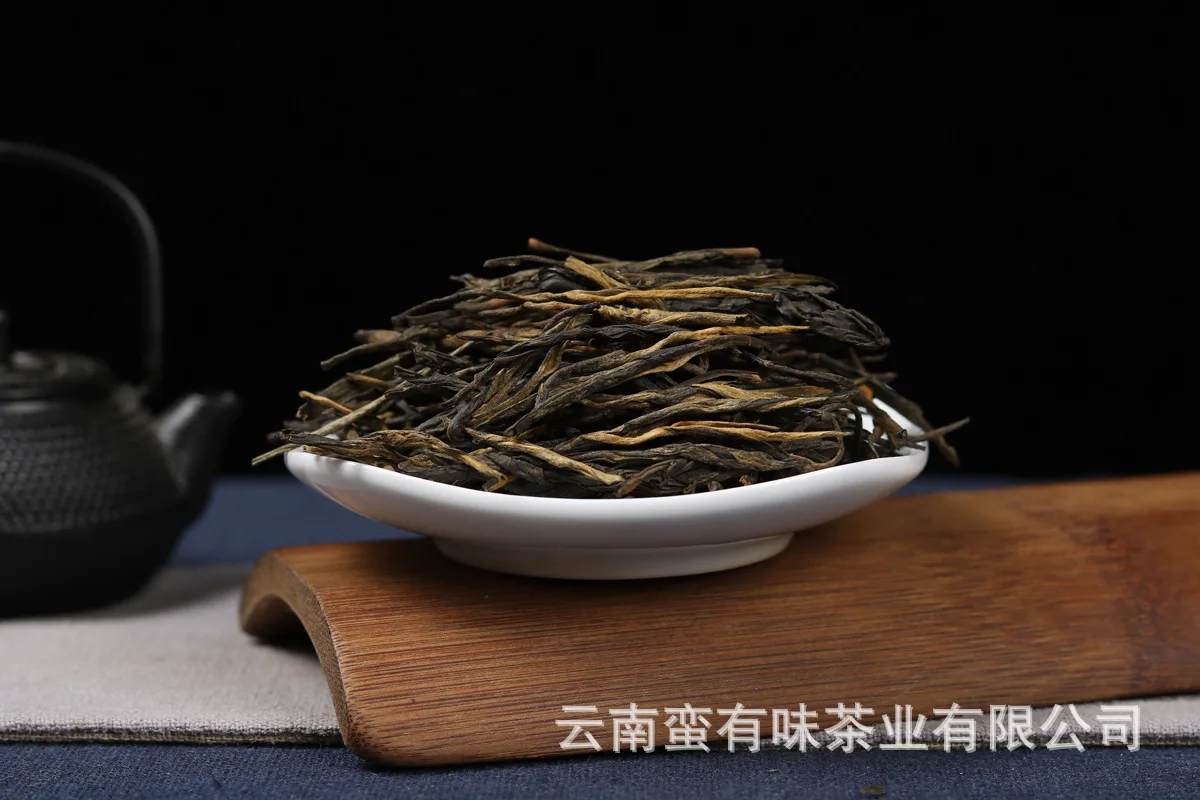 Китайский Юньнань Fengqing классический 58 черный чай экологический органический Диан хун сосновая игла Dianhong чай сосновые иглы красный чай улун