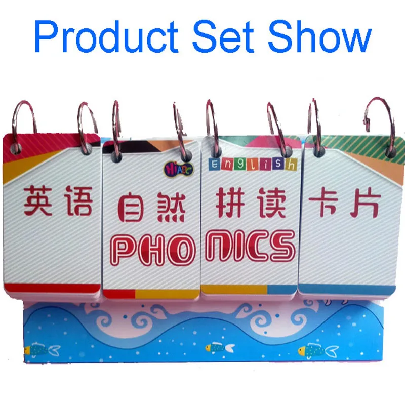 Ceny 252 sztuk angielski Phonics słowo książki karty fiszki kalendarz dzieci dzieci Montessori nauka edukacyjne zabawki gry Vipkid