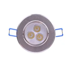 Светодиодный потолочный светильник, 3 Вт, размер 70 мм, 80 мм, встраиваемый панельный светильник, теплый белый натуральный белый холодный белый для дома