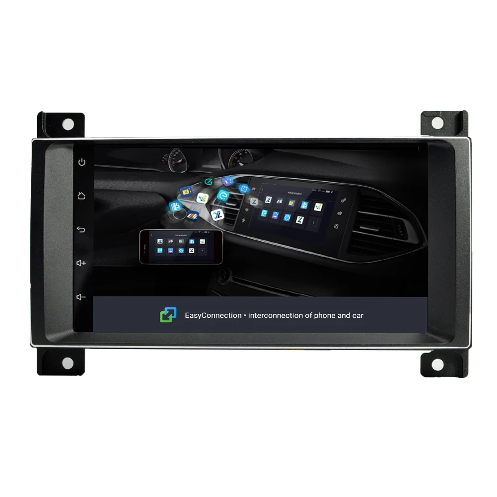 NaviTopia 1024*600 7 дюймов 8 ядро Оперативная память 2G Встроенная память 32G Android 8,1 автомобиль радио плеер для Jeep Cherokee с картой/gps