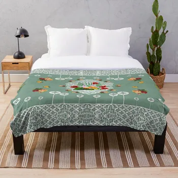 

Printed Throw Blanket Sherpa Fleece Soft Blanket Flannel Rug Home Decoration For Bed Drop Shipping Collage Vintage