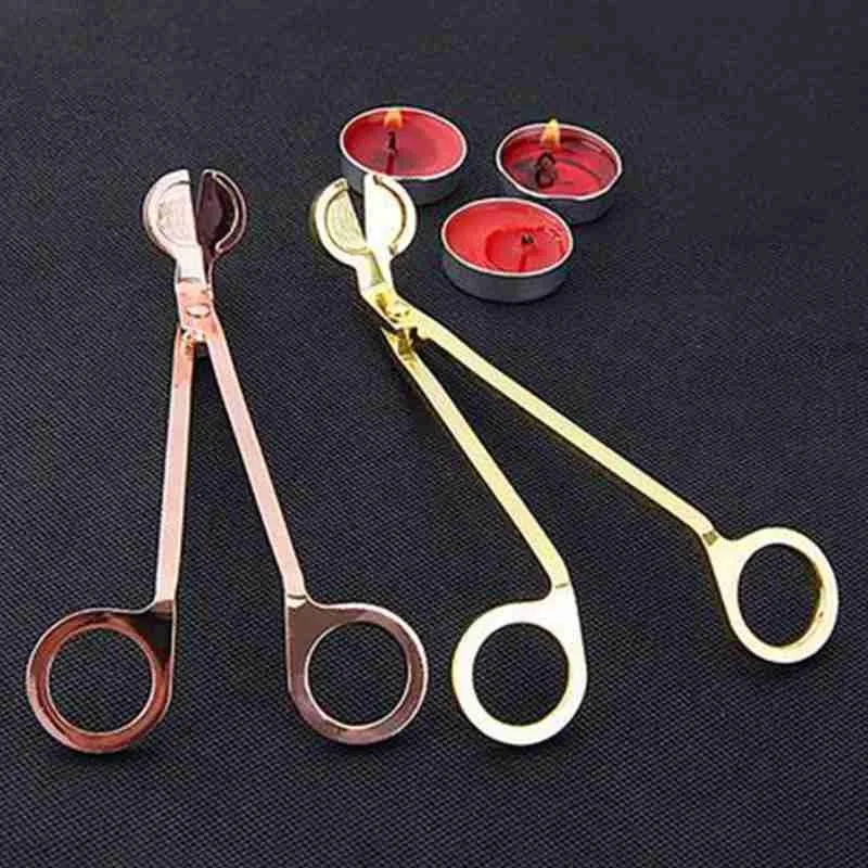 Candle Wick Trimmer Steel Oil Lamp Trim Scissor Cutter Snuffer Tool Hook | Дом и сад