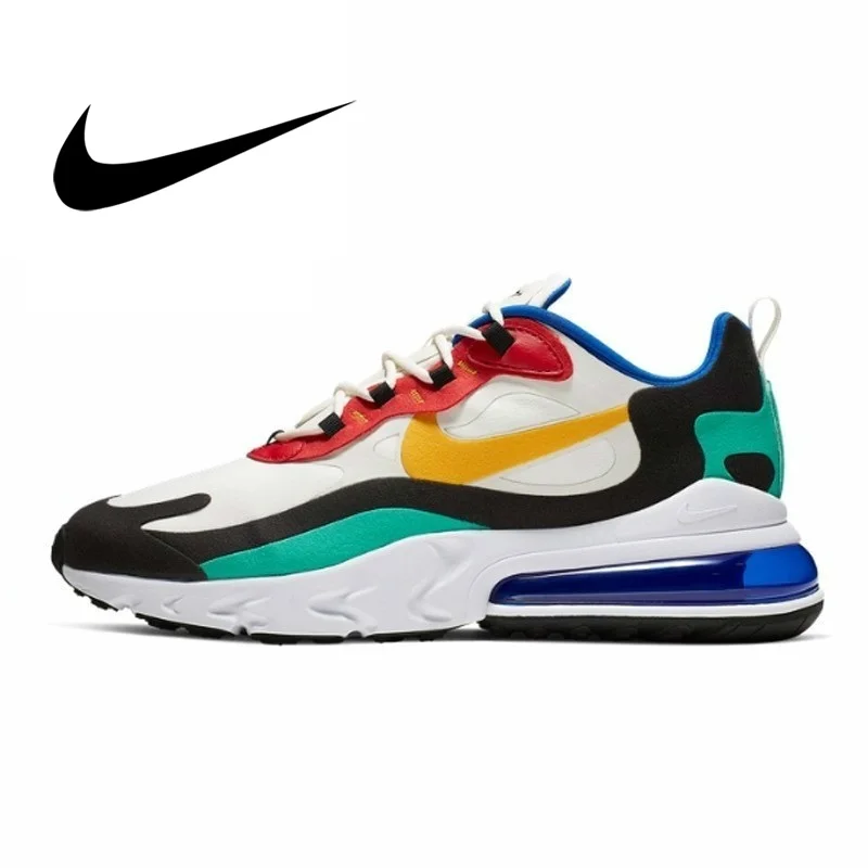 Nike Air Max 270 React кроссовки унисекс с воздушной подушкой для спорта на открытом