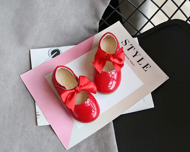 Summer Kids Shoe 2021 Spring Fashion Leathers Sweet Children Sandals For Girls Toddler Baby Breathable PU Out Bow princess Shoes boy sandals fashion