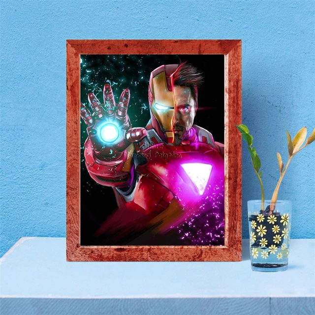 5d Diamond Painting Marvel Avengers  5d Diy Diamond Painting Avengers -  Diamond - Aliexpress