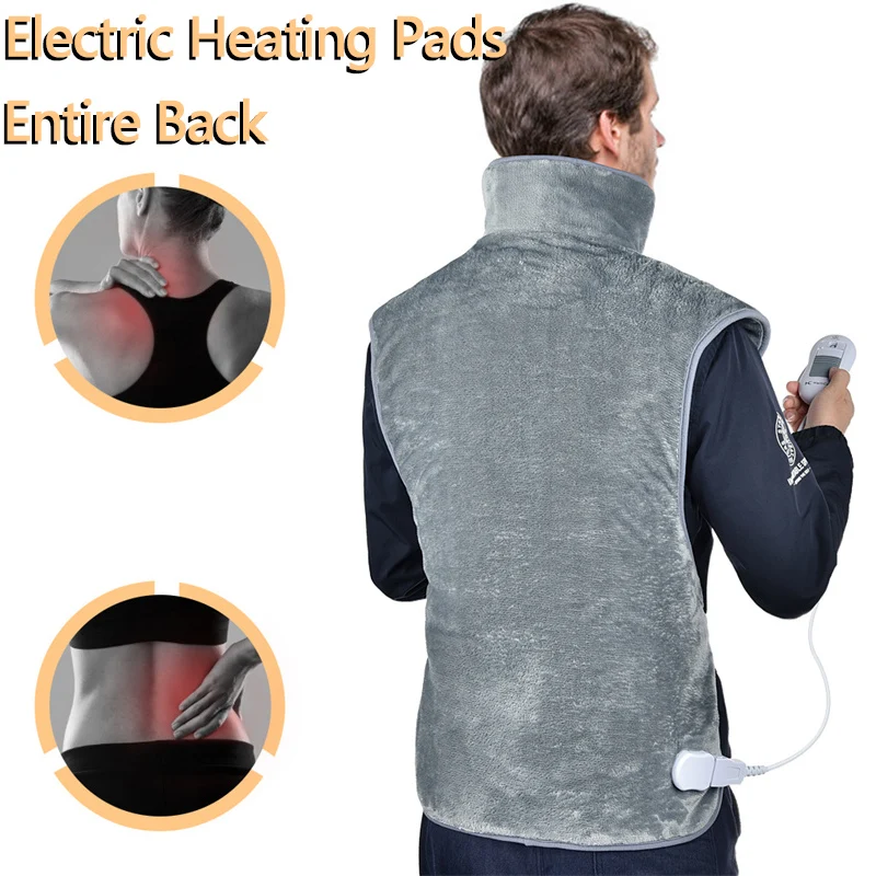 PROD 1005003141250995 Electric Heating Pad Thermal Blanket Washabl
Heated Mat Pain Relief For Back Neck Shoulder With Safe Auto Shut Heat
Pads 110220V