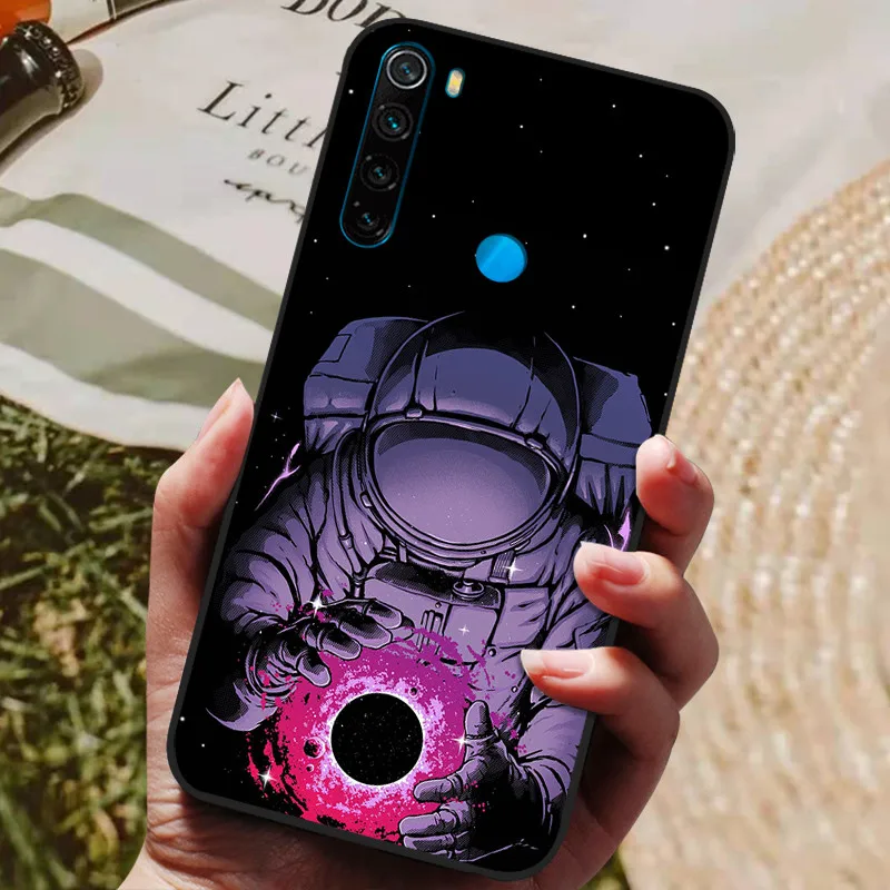 For Xiaomi Redmi Note 8 2021 / 8T Back Cover Silicone Phone Case For Redmi Note 8T Note8T 8 T Funda Note8 Pro Coque Bumper Shell wallet cases Cases & Covers