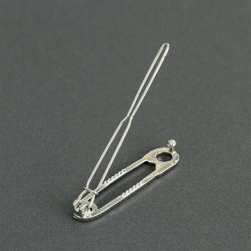 Fashion Hair Clips for Women Girl Safety Pin Hairpins Brooch Pin Shape Barrettes 2 Pcs hair clips,hair accessories