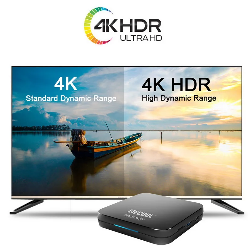 MECOOL KM9 Pro tv Box Android 9,0 4G ram 64G rom 2,4G/5G WiFi 4,1 Amlogic S905X2 Android 9,0 tv Box медиаплеер