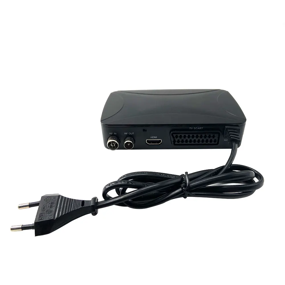 Цифровой ТВ-приемник DVB-T2 H.265 FTA HD ТВ-тюнер DVB T2 TDT VHF UHF приемник ТВ Scart телеприставка DVBT2 AC3 EPG PVR