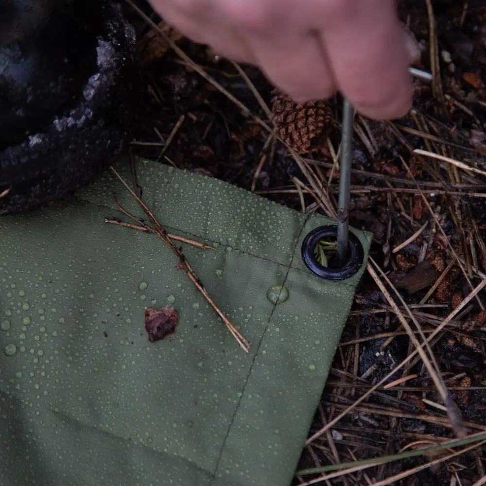 3 IN 1 Multifunctional Outdoor Tactical Raincoat Poncho Picnic Mat