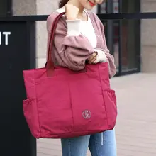 Женские Водонепроницаемые многокарманные сумки с принтом, модные женские нейлоновые сумки через плечо для женщин, портативные сумки большой емкости