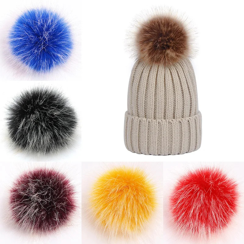 Горячая Ручная работа искусственный шерстяной шар 10 см для аксессуаров