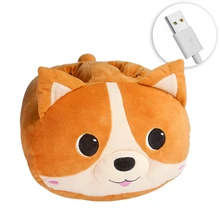 Теплая Подушечка для ног с кроликом; USB; электрическая грелка для ног; теплые тапочки; зимняя грелка для рук; подогреватель для дивана и стула; теплая подушка для дома