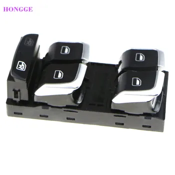 

HONGGE Chrome Plating Electric Window Control Switch Button for A4 B8 Q5 8R Q3 8U 8KD959851A 8K0959851A